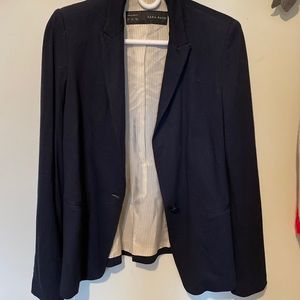 Navy Zara blazer
